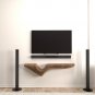 Batamex Parametric 48" Floating Shelf Modern Geometric Wooden Wavy Wall Decor