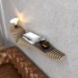 Batamex Parametric 48" Floating Shelf Modern Geometric Wooden Wavy Wall Decor