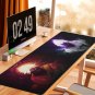 Anime Naruto Uzumaki Sasuke Mouse Pad and Large Gaming Desk Mat with Wrist rest