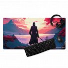 Samurai Warrior Japanese Pad Gaming Mousepad Mat Large Desk Art Anime Style Samurai Warrior Japanese Pad Gaming Mousepad Mat Large Desk Art Anime Style