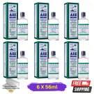 6 X Axe Brand Universal Medicated Oil 56ml Fast Relief for Pain & Cold