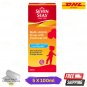 5 X Seven Seas 100ml Multivitamin Syrup Cod Liver Oil Orange Flavour for Kids
