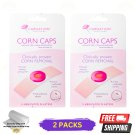2 X Carnation Footcare Corn Caps 5's Medicated Plasters