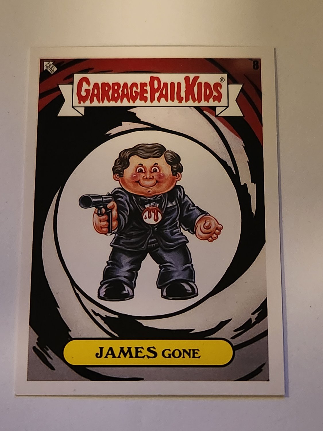 James Gone 2022 Topps Garbage Pail Kids Book Worms Gross Adaptions Card