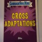 Aqua Dan 2022 Topps Garbage Pail Kids Book Worms Gross Adaptions Card