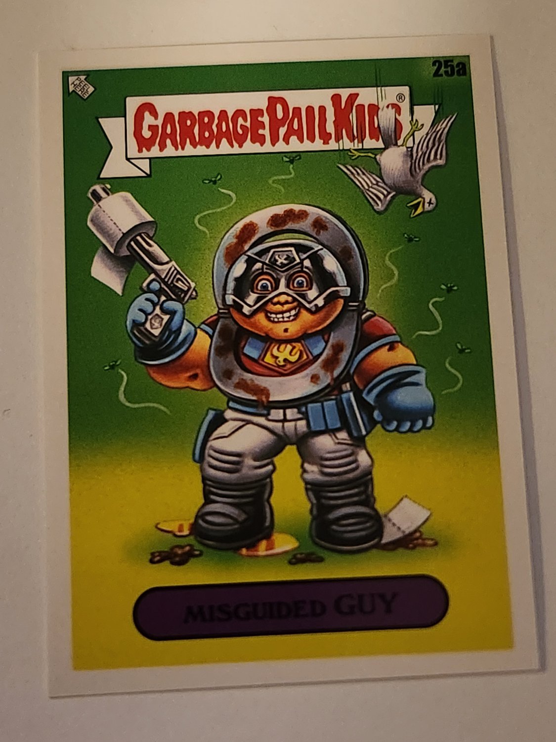 Misguided Guy 2022 Topps Garbage Pail Kids Book Worms Gross Adaptions Card