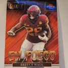 Breece Hall 2022 Select Draft Picks En Fuego Insert Card