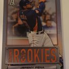 Jeremy Pena 2022 Bowman Platinum Renowned Rookies Insert Card