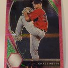 Chase Petty 2021 Prizm Draft Prizms Pink Velocity Rookie Card