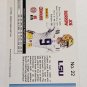 Joe Burrow 2022 Chronicles Draft Donruss Retro Pink Insert Card
