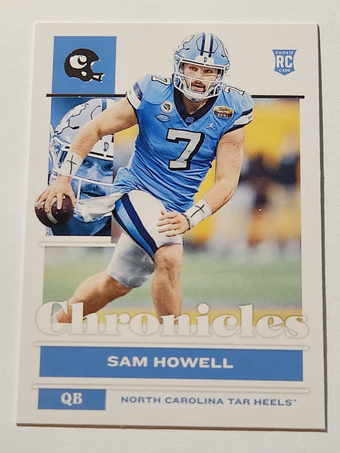 Sam Howell 2022 Chronicles Draft Rookie Card