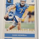 Sam Howell 2022 Chronicles Draft Rookie Card