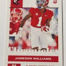 Jameson Williams 2022 Chronicles Draft Rookie Card