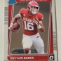 Treylon Burks 2022 Chronicles Draft Optic Rookie Card