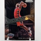 Zion Williamson - 2020-21 Prizm Dominance Insert Card
