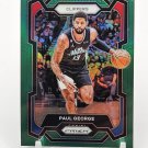 Paul George - 2023-24 Prizm Prizms Green Insert Card