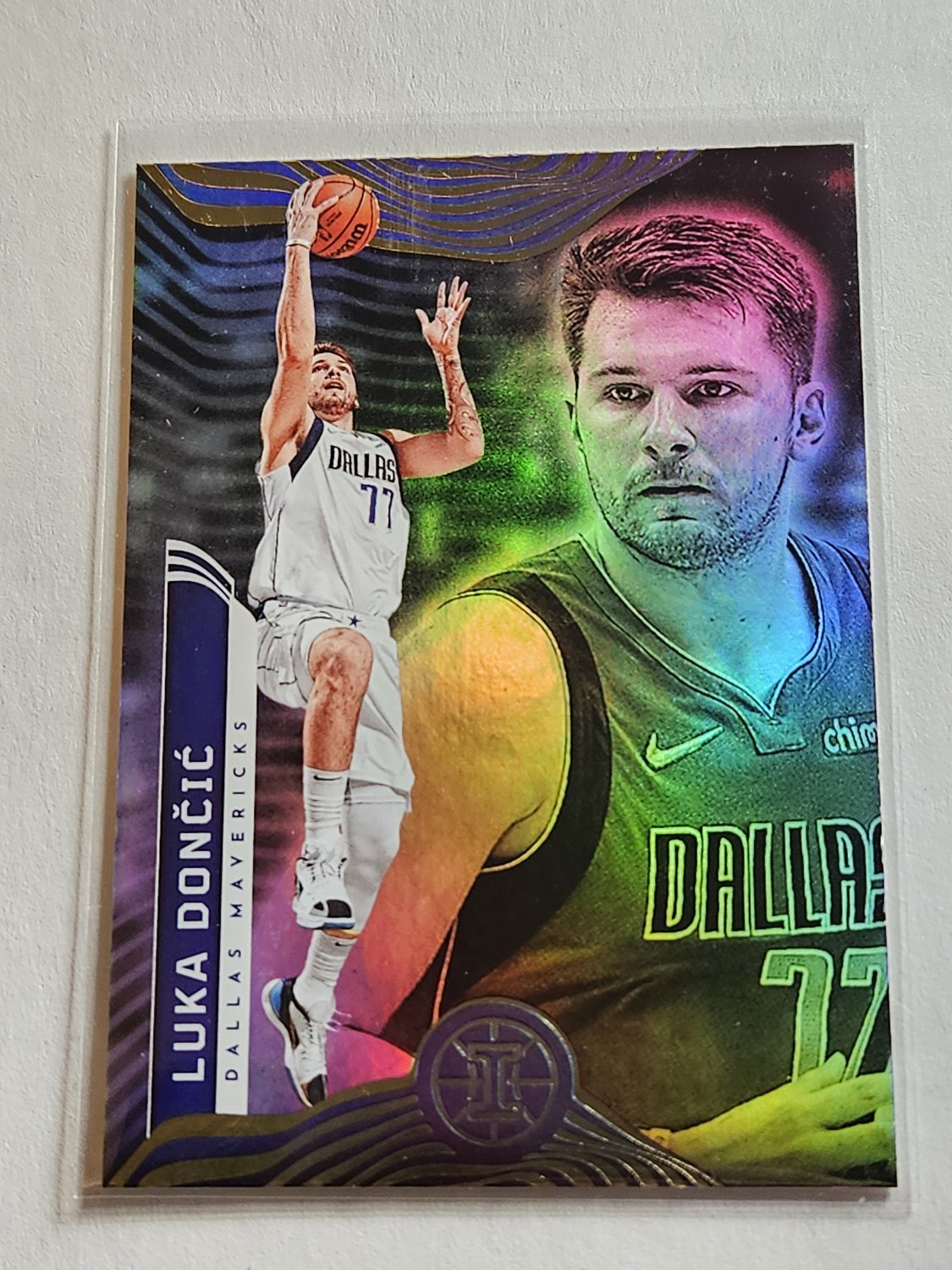 Luka Doncic - 2021-22 Illusions Base Card
