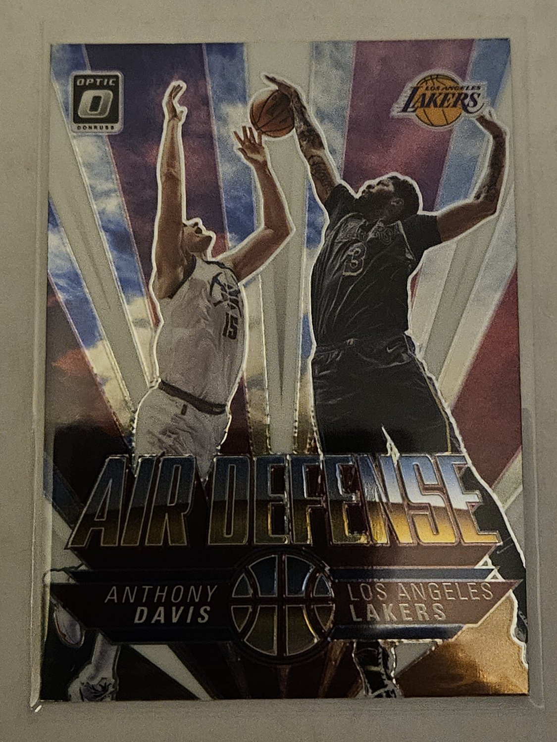 Anthony Davis - 2021-22 Optic Air Defense Insert Card
