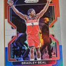 Bradley Beal - 2021-22 Prizm Prizms Red White Blue Insert Card
