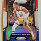 Bennedict Mathurin - 2023-24 Prizm Prizms Red White Blue Insert Card
