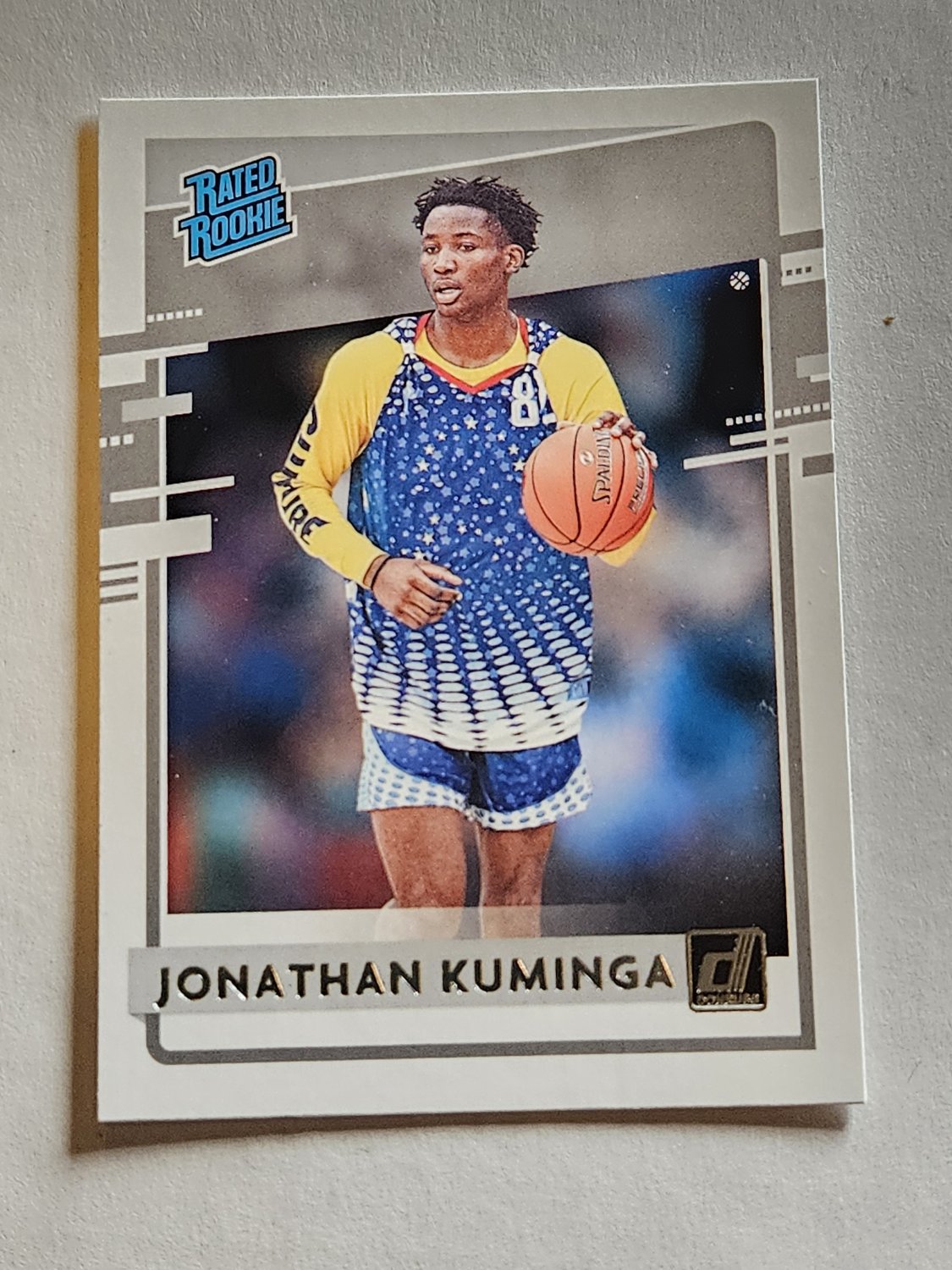 Jonathan Kuminga - 2021-22 Chronicles Draft Donruss Rookie Card