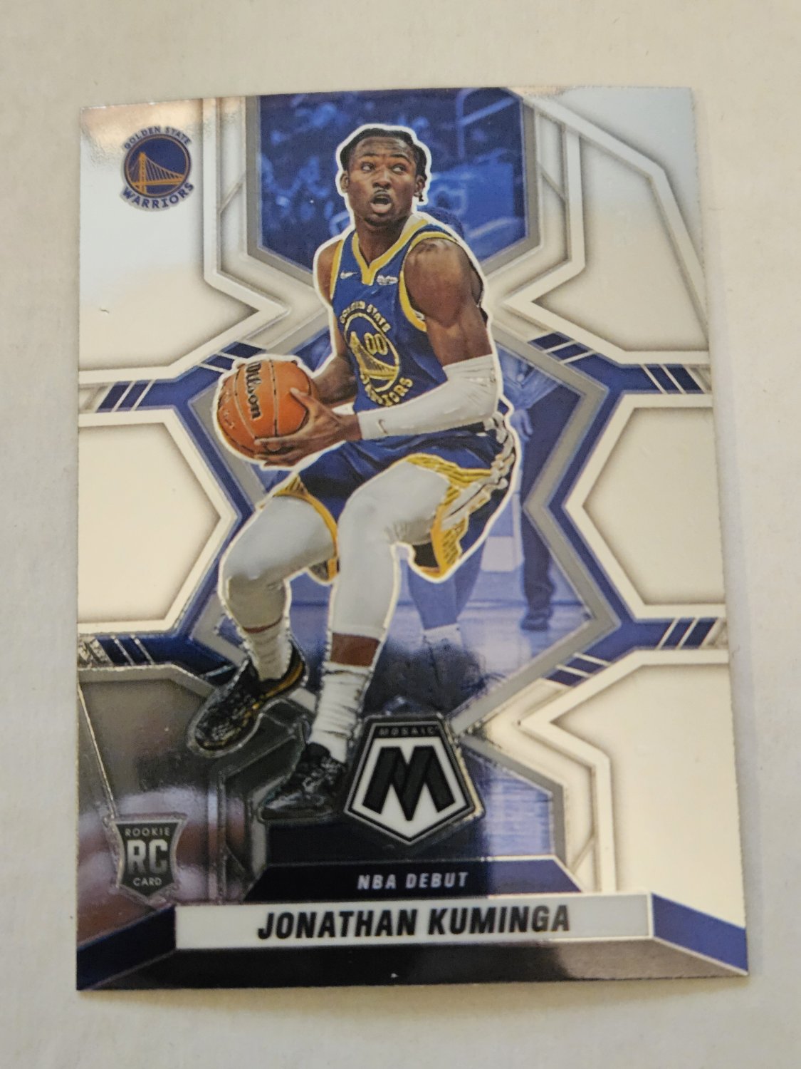 Jonathan Kuminga - 2021-22 Mosaic DEB Rookie Card