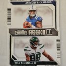 Anthony Richardson & Will McDonald IV - 2023 Contenders Round Numbers Insert Card