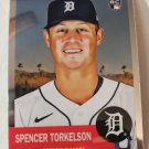 Spencer Torkelson 2022 Topps Chrome Platinum Anniversary Rookie Card
