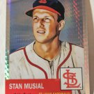 Stan Musial 2022 Topps Chrome Platinum Anniversary Prism Refractor Insert Card