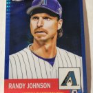 Randy Johnson 2022 Topps Chrome Platinum Anniversary Blue Prism Refractor Insert Card