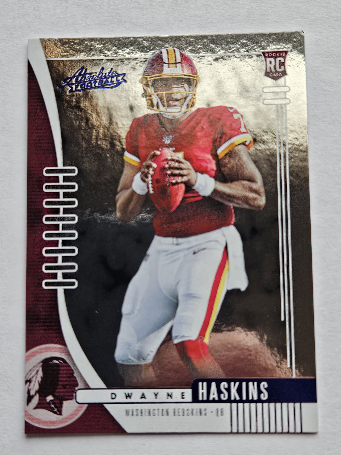 Dwayne Haskin - 2019 Panini Absolute Blue Rookie Card