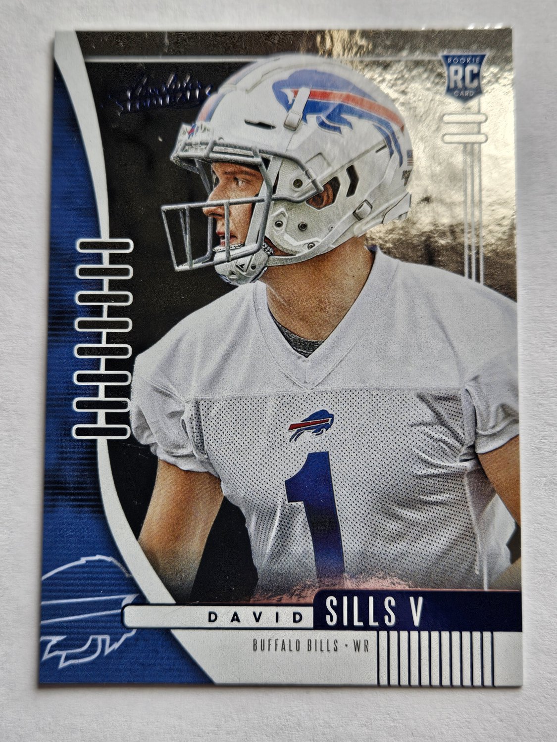 David Sills V - 2019 Panini Absolute Blue Rookie Card