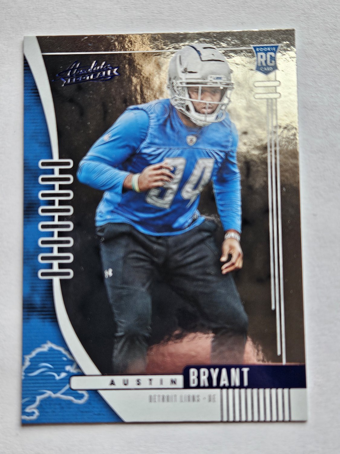 Austin Bryant - 2019 Panini Absolute Blue Rookie Card