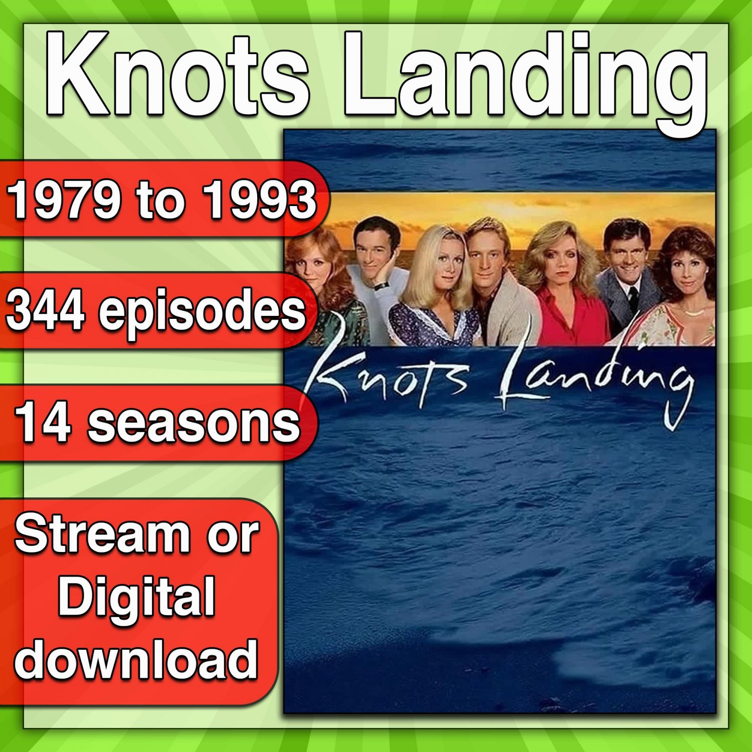 Knots Landing: The Complete Series Collection - Seasons 1-14 (1979-1993 ...