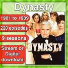 Dynasty: The Complete Series Collection - Seasons 1-9 (1981-1989) - 220 Episodes