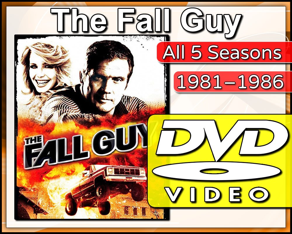 The Fall Guy Complete Series (1981) - Seasons 1 to 5 DVD Collection
