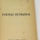 Cesar Vallejo. Poemas humanos, Lima, 1959. ZLO000536 Cesar Vallejo. Poemas humanos, Lima, 1959. ZLO000536