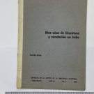 Salvador Bueno. Diez anos de literatura y revolucion en Cuba, Havana. ZLO000008 Salvador Bueno. Diez anos de literatura y revolucion en Cuba, Havana. ZLO000008