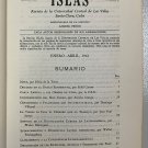 Samuel Feijoo. Islas. Numero 2, Volumen 3, Havana, 1961. ZLO000357