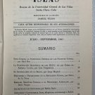 Samuel Feijoo. Islas. Numero 3, Volumen 9, Santa Clara, 1967. ZLO000367