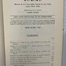 Samuel Feijoo. Islas. Numero 2, Volumen 10, Santa Clara, 1968. ZLO000368