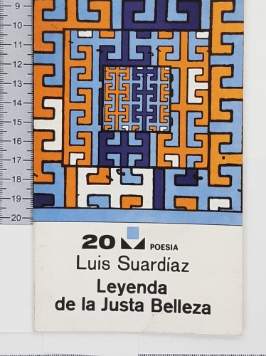Luis Suazdiaz. Leyenda de la Justa Belleza, Habana, 1978. ZLO000035