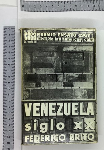 Federico Bito. Venezuela siglo XX , Havana, 1967. ZLO000170