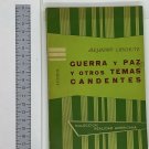 Guerra y Paz y otros Temas Candenes ZLO000207