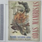 Manuel Navarro Luna. Odas Mambisas, Havana, 1961. ZLO000289