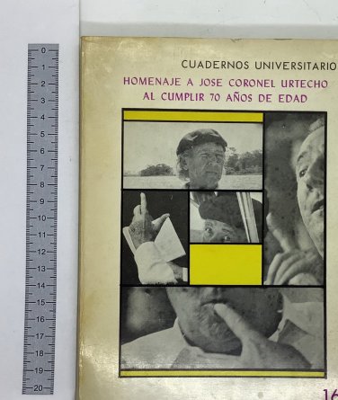 Homenaje a Jose Coronel Urtecho al cumplir 70 anos de edad, Leon, 1976 ZLO000327