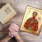St John Chrysostom Handmade Icon, Best Religious Greek Christian Orthodox Gifts
