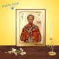 St John Chrysostom Handmade Icon, Best Religious Greek Christian Orthodox Gifts