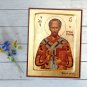 St John Chrysostom Handmade Icon, Best Religious Greek Christian Orthodox Gifts