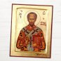 St John Chrysostom Handmade Icon, Best Religious Greek Christian Orthodox Gifts